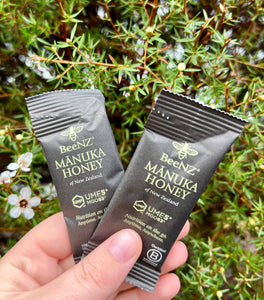 BeeNZ Manuka Honey UMF5+ Sachets