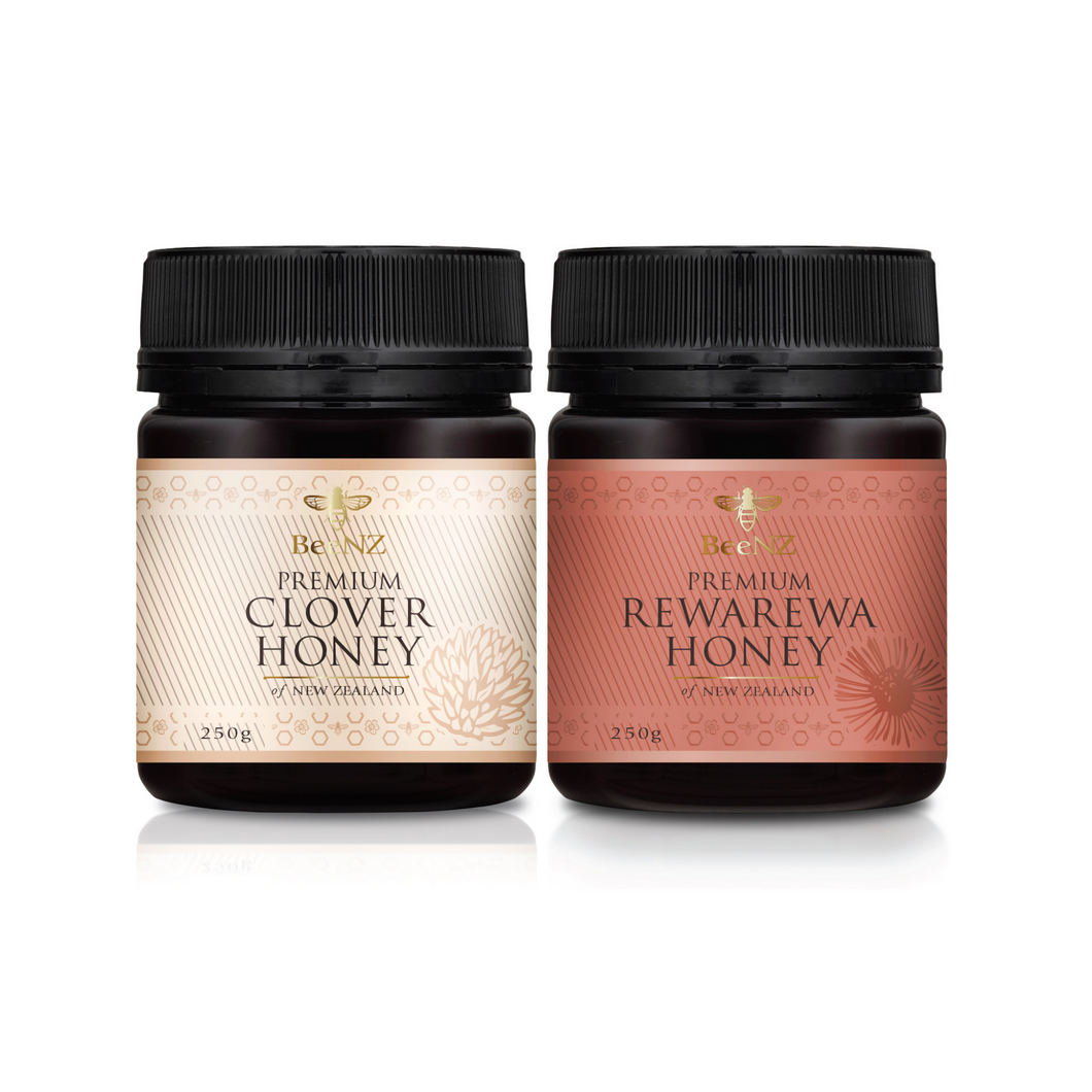 Clover & Rewarewa Honey Bundle